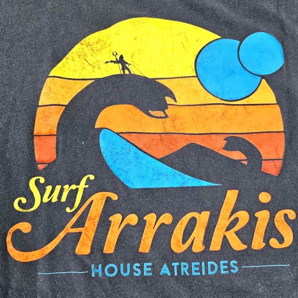 Dune Graphic Tee with Surf Arrakis Design
